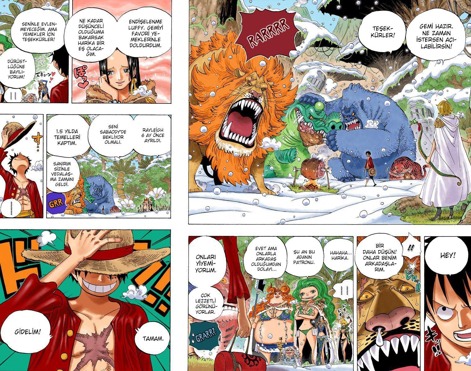 One Piece [Renkli] mangasının 0598 bölümünün 4. sayfasını okuyorsunuz.
