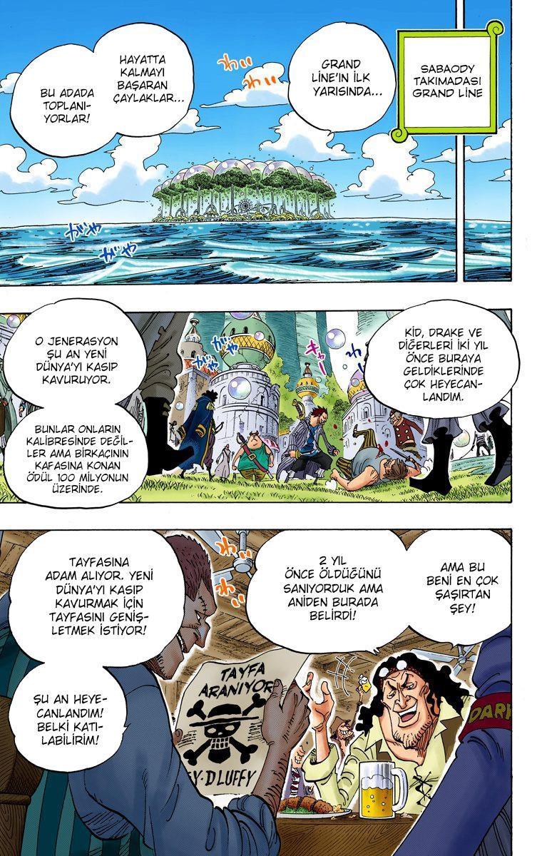 One Piece [Renkli] mangasının 0598 bölümünün 5. sayfasını okuyorsunuz.