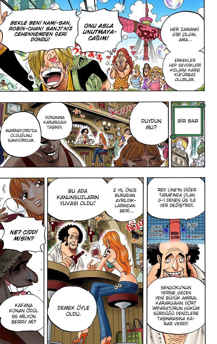 One Piece [Renkli] mangasının 0598 bölümünün 9. sayfasını okuyorsunuz.