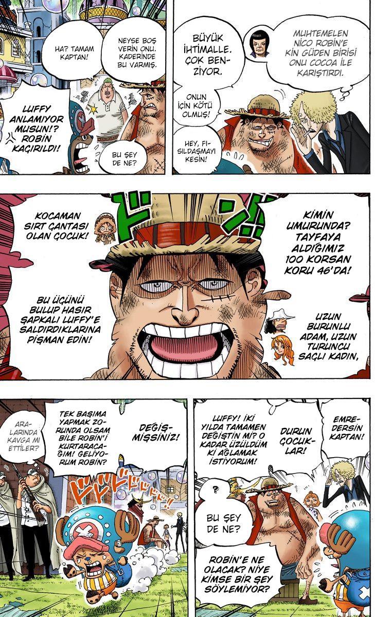 One Piece [Renkli] mangasının 0599 bölümünün 13. sayfasını okuyorsunuz.