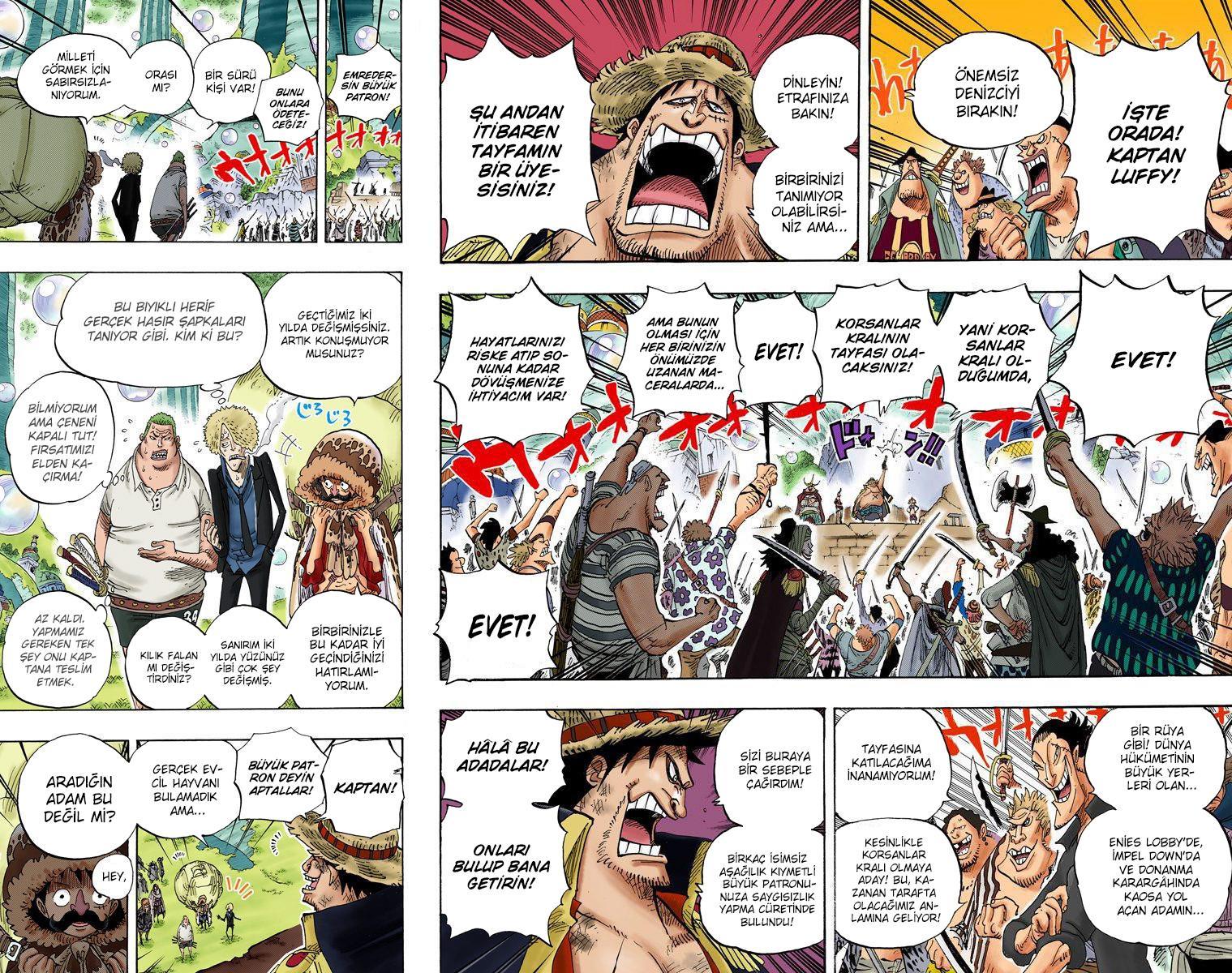 One Piece [Renkli] mangasının 0600 bölümünün 11. sayfasını okuyorsunuz.