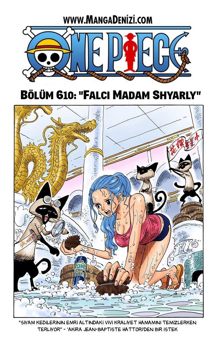 One Piece [Renkli] mangasının 0610 bölümünün 2. sayfasını okuyorsunuz.