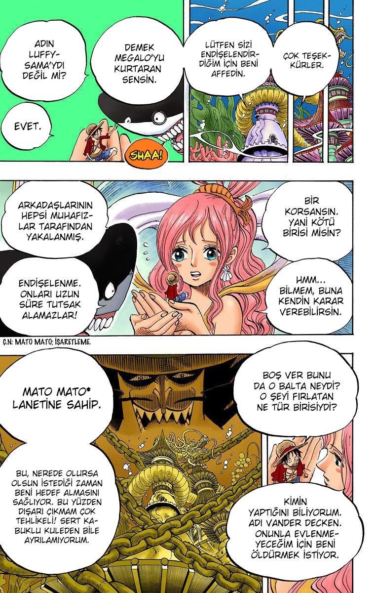 One Piece [Renkli] mangasının 0613 bölümünün 10. sayfasını okuyorsunuz.