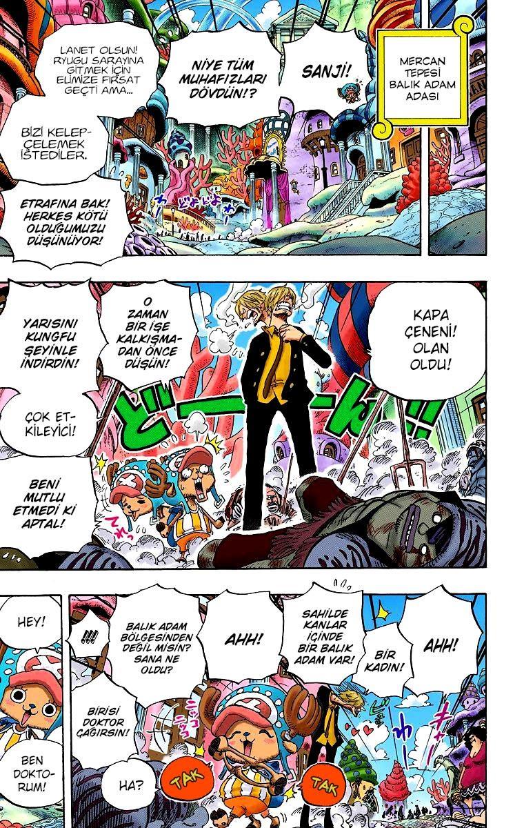 One Piece [Renkli] mangasının 0615 bölümünün 6. sayfasını okuyorsunuz.