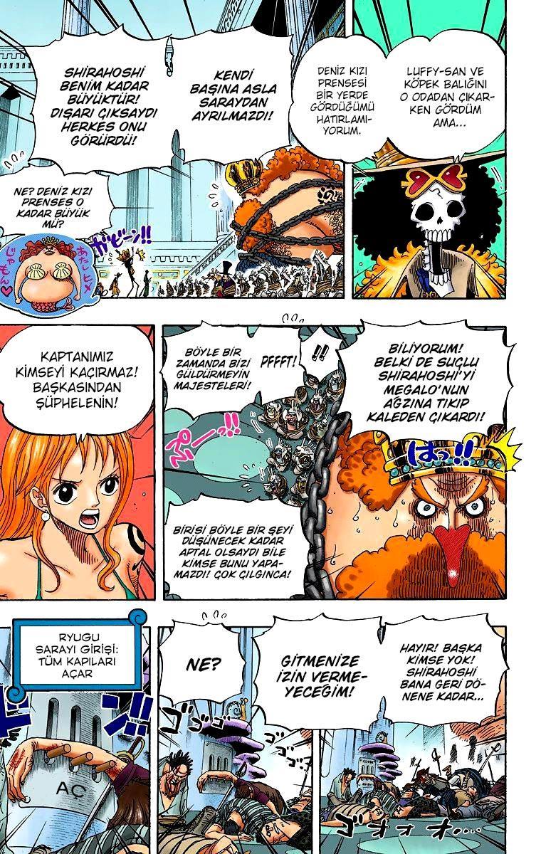 One Piece [Renkli] mangasının 0616 bölümünün 9. sayfasını okuyorsunuz.