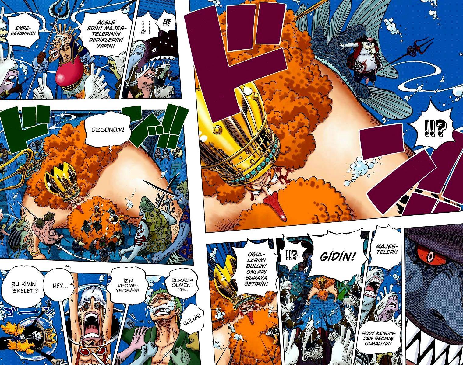 One Piece [Renkli] mangasının 0619 bölümünün 8. sayfasını okuyorsunuz.