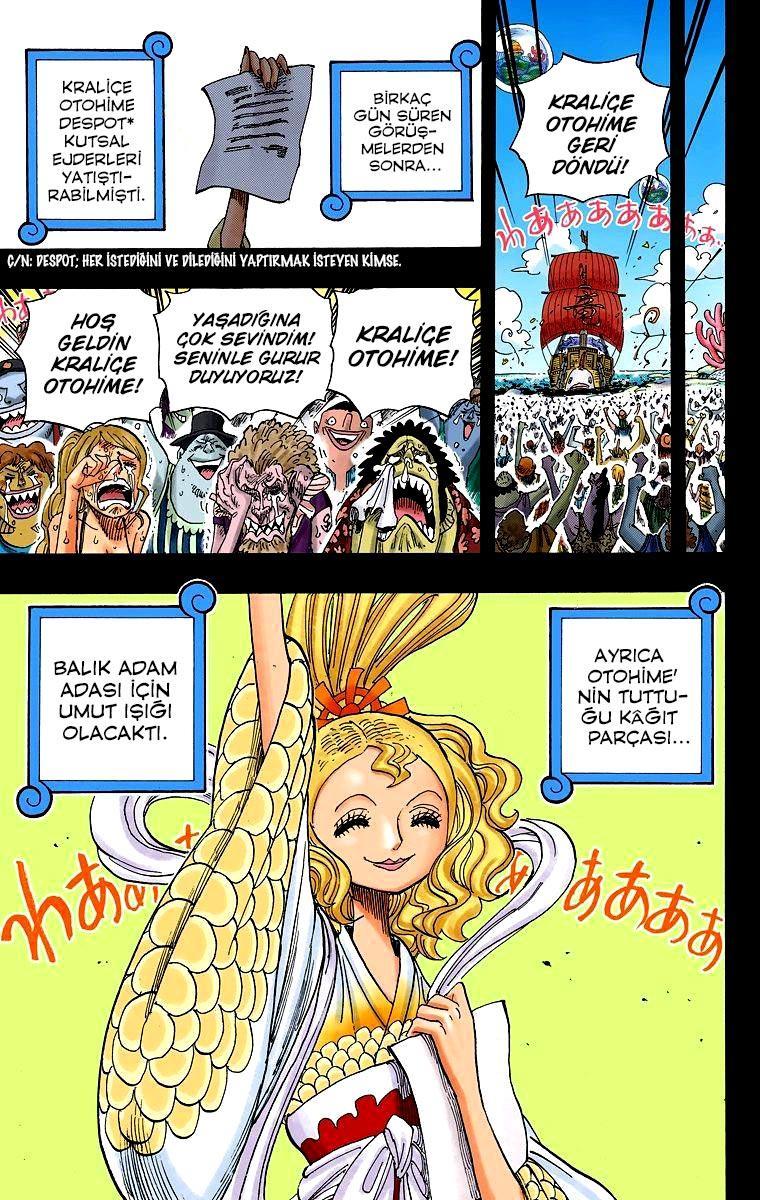 One Piece [Renkli] mangasının 0625 bölümünün 19. sayfasını okuyorsunuz.