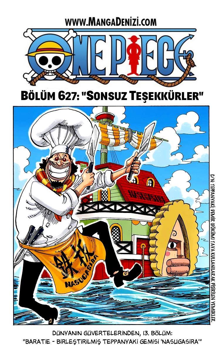 One Piece [Renkli] mangasının 0627 bölümünün 2. sayfasını okuyorsunuz.