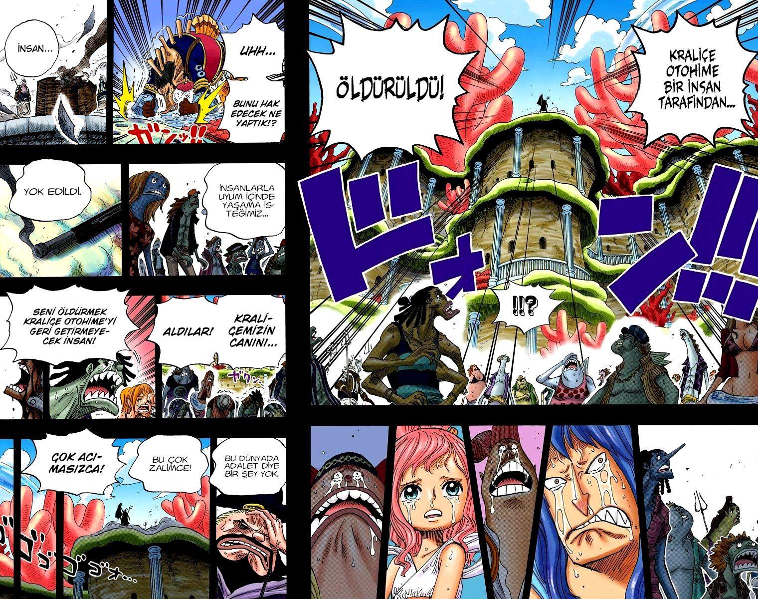 One Piece [Renkli] mangasının 0627 bölümünün 5. sayfasını okuyorsunuz.