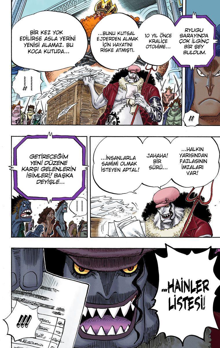 One Piece [Renkli] mangasının 0628 bölümünün 10. sayfasını okuyorsunuz.