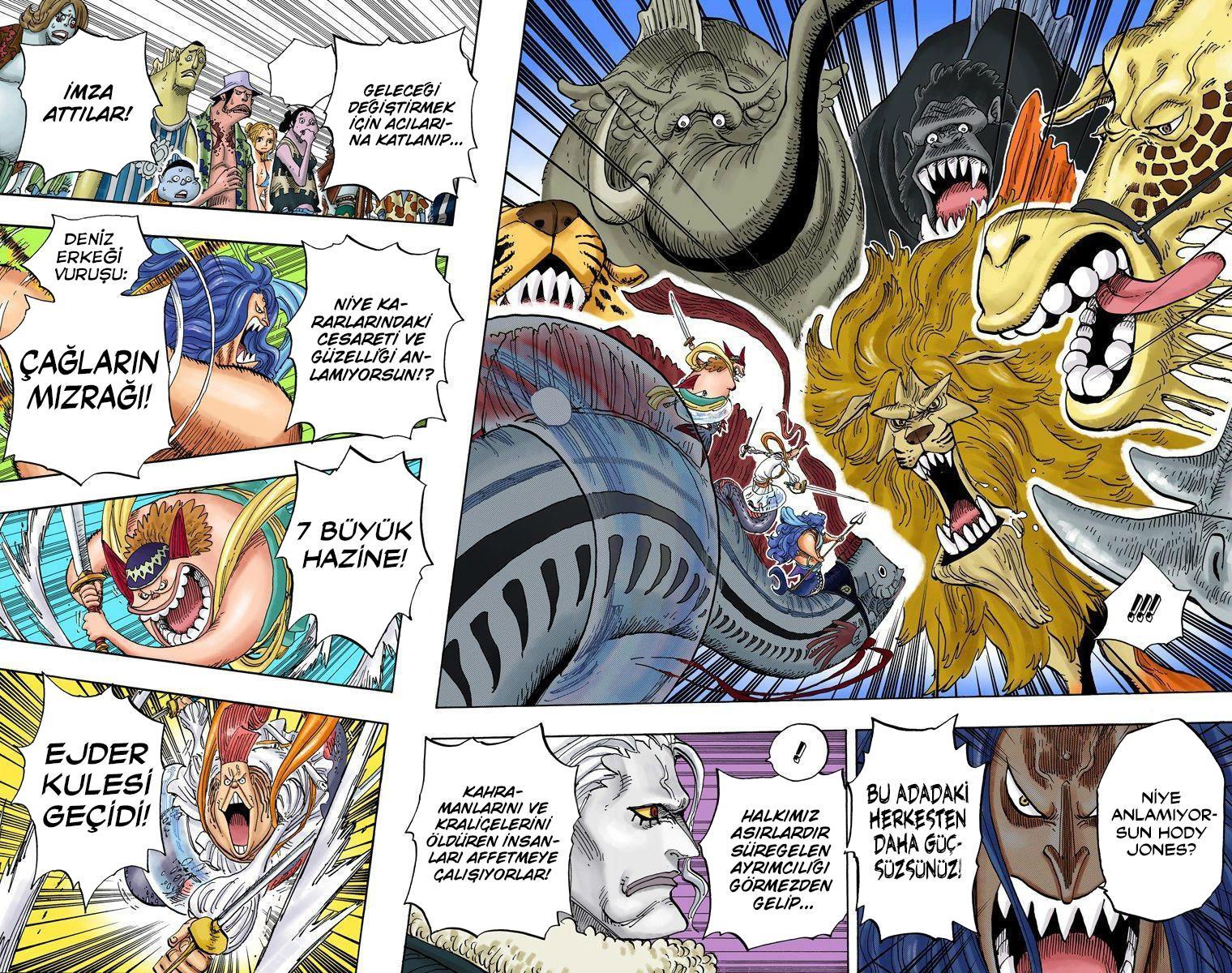 One Piece [Renkli] mangasının 0631 bölümünün 14. sayfasını okuyorsunuz.