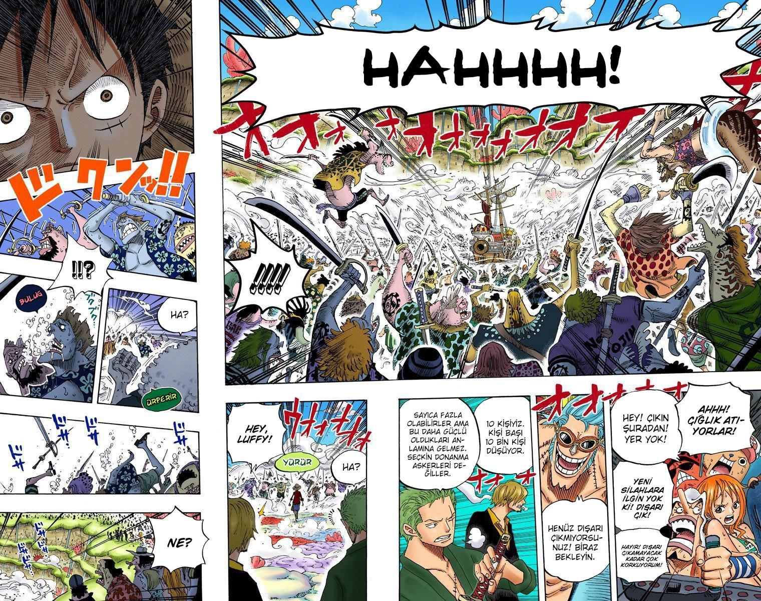 One Piece [Renkli] mangasının 0634 bölümünün 13. sayfasını okuyorsunuz.