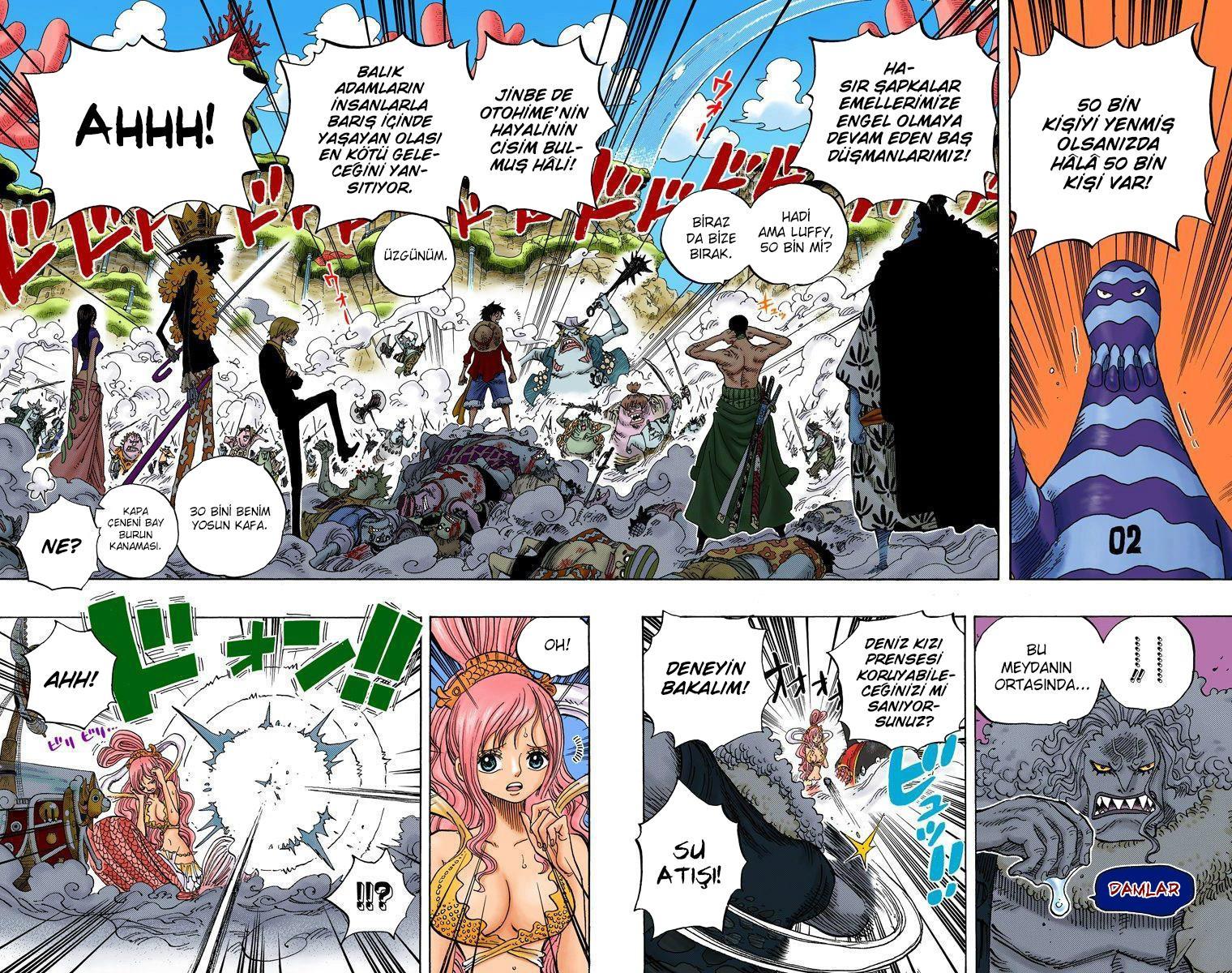 One Piece [Renkli] mangasının 0635 bölümünün 3. sayfasını okuyorsunuz.
