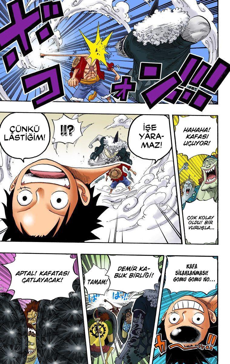 One Piece [Renkli] mangasının 0637 bölümünün 4. sayfasını okuyorsunuz.