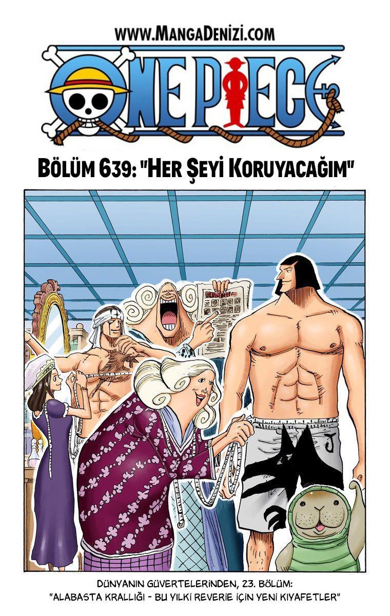 One Piece [Renkli] mangasının 0639 bölümünün 2. sayfasını okuyorsunuz.