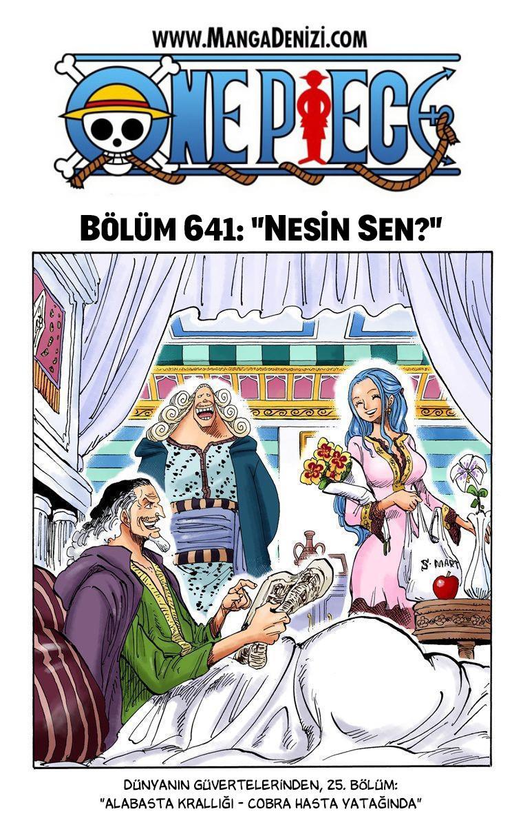 One Piece [Renkli] mangasının 0641 bölümünün 2. sayfasını okuyorsunuz.
