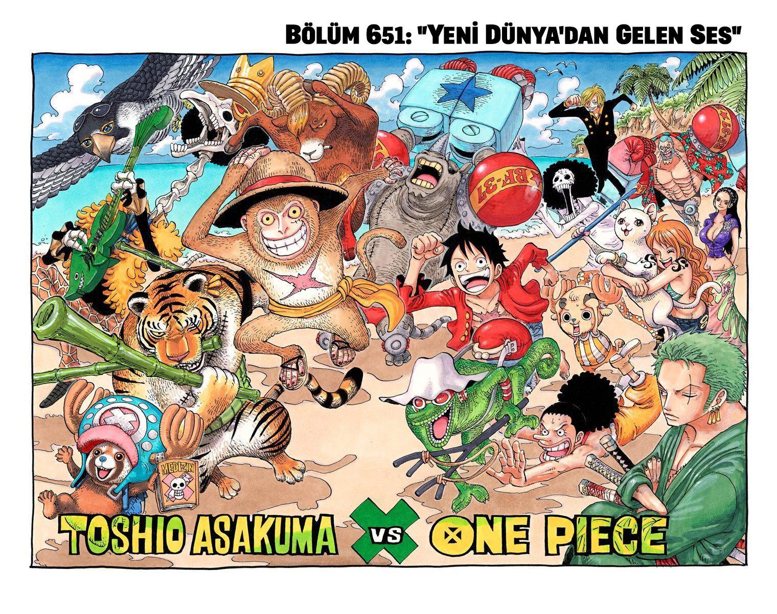One Piece [Renkli] mangasının 0651 bölümünün 2. sayfasını okuyorsunuz.