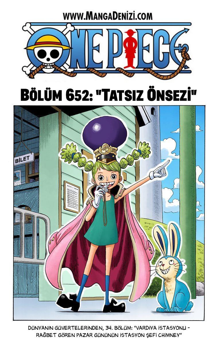 One Piece [Renkli] mangasının 0652 bölümünün 2. sayfasını okuyorsunuz.