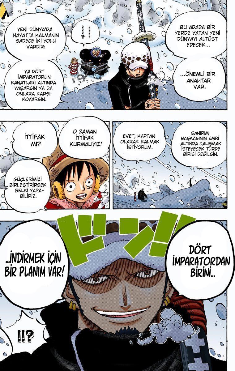 One Piece [Renkli] mangasının 667 bölümünün 19. sayfasını okuyorsunuz.