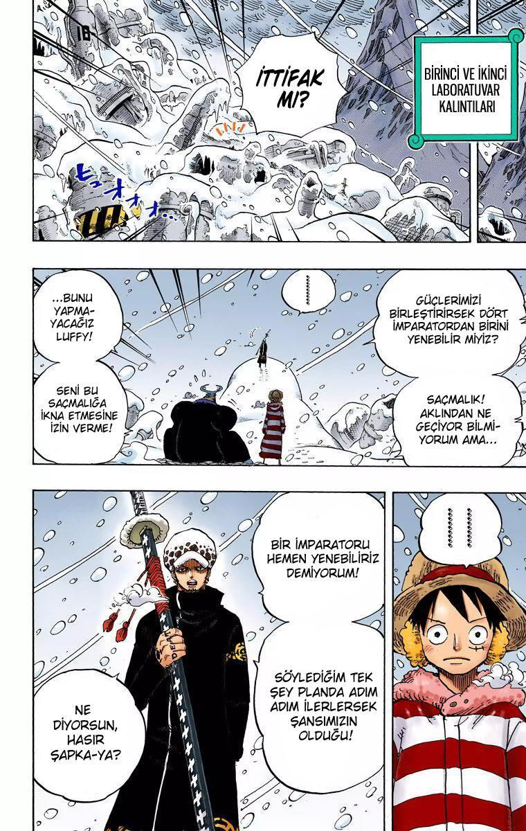 One Piece [Renkli] mangasının 668 bölümünün 3. sayfasını okuyorsunuz.