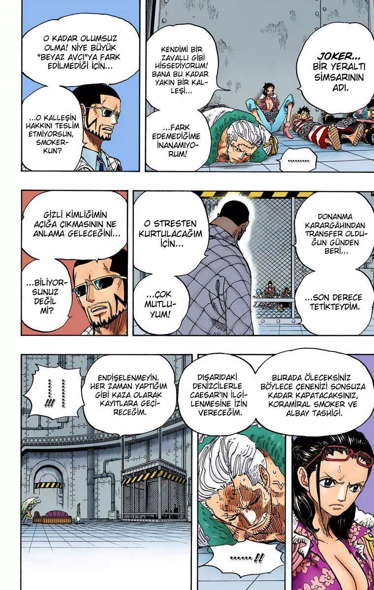 One Piece [Renkli] mangasının 673 bölümünün 19. sayfasını okuyorsunuz.