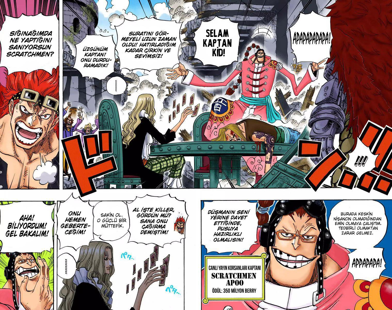 One Piece [Renkli] mangasının 677 bölümünün 5. sayfasını okuyorsunuz.