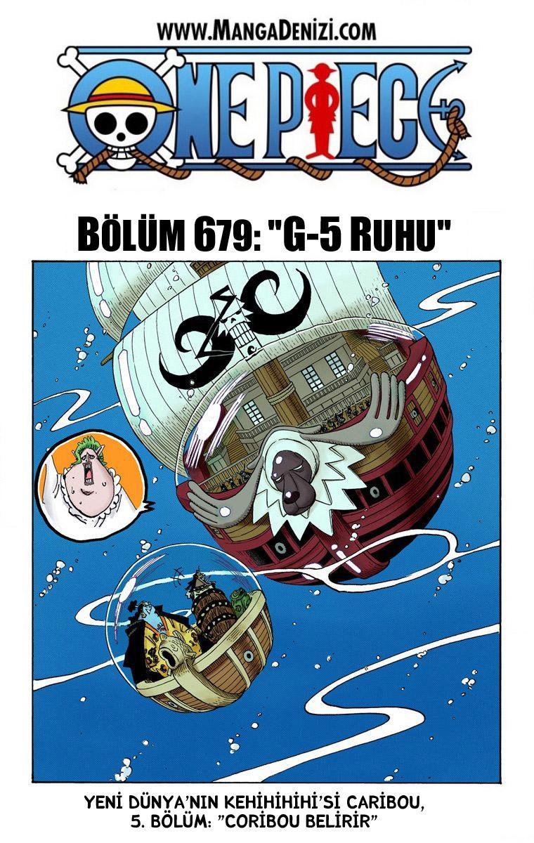 One Piece [Renkli] mangasının 679 bölümünün 2. sayfasını okuyorsunuz.
