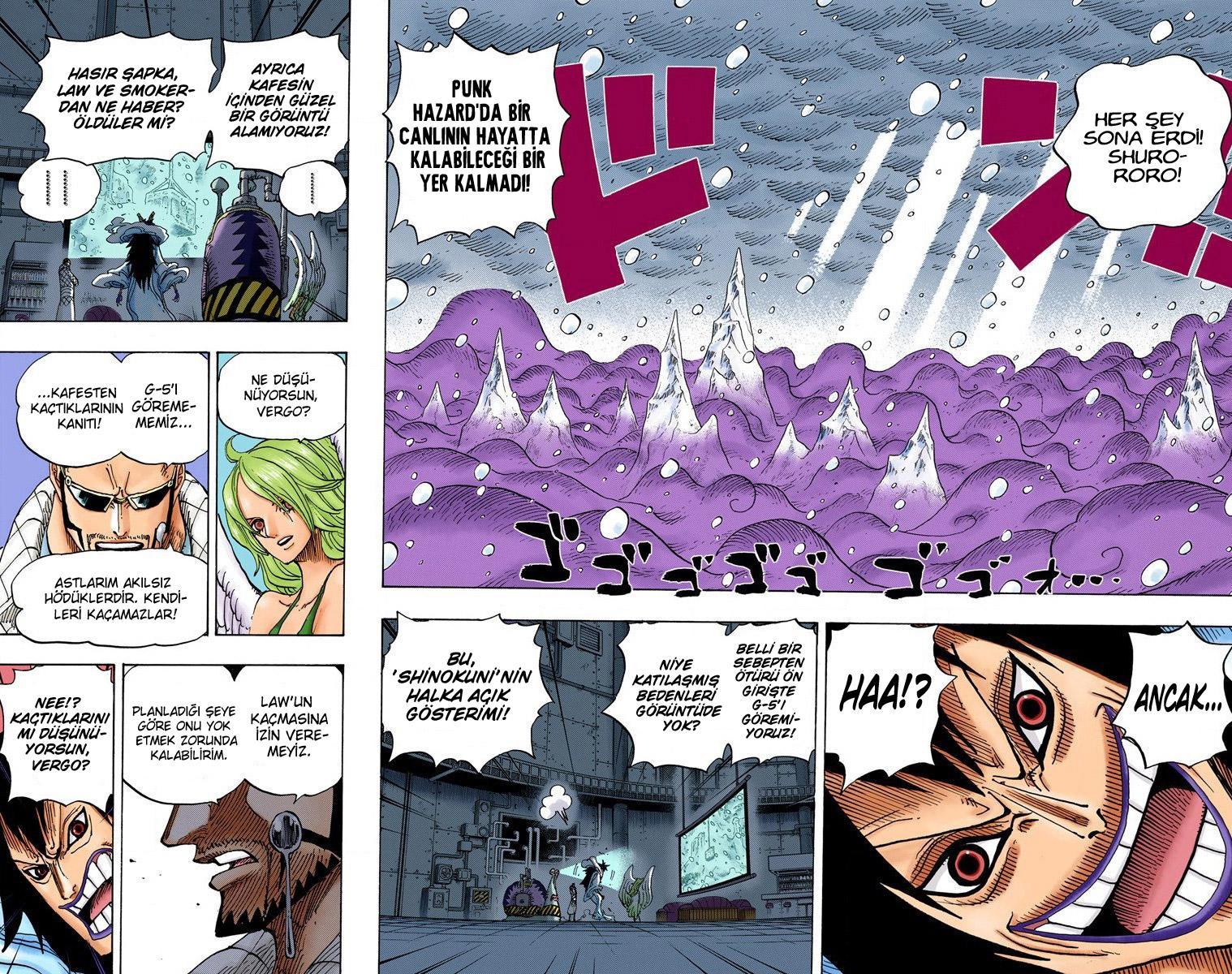 One Piece [Renkli] mangasının 679 bölümünün 3. sayfasını okuyorsunuz.