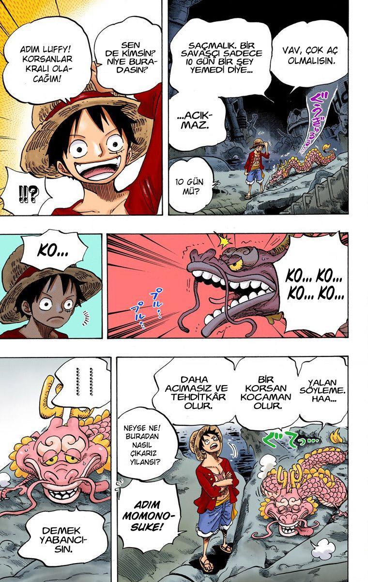 One Piece [Renkli] mangasının 685 bölümünün 5. sayfasını okuyorsunuz.