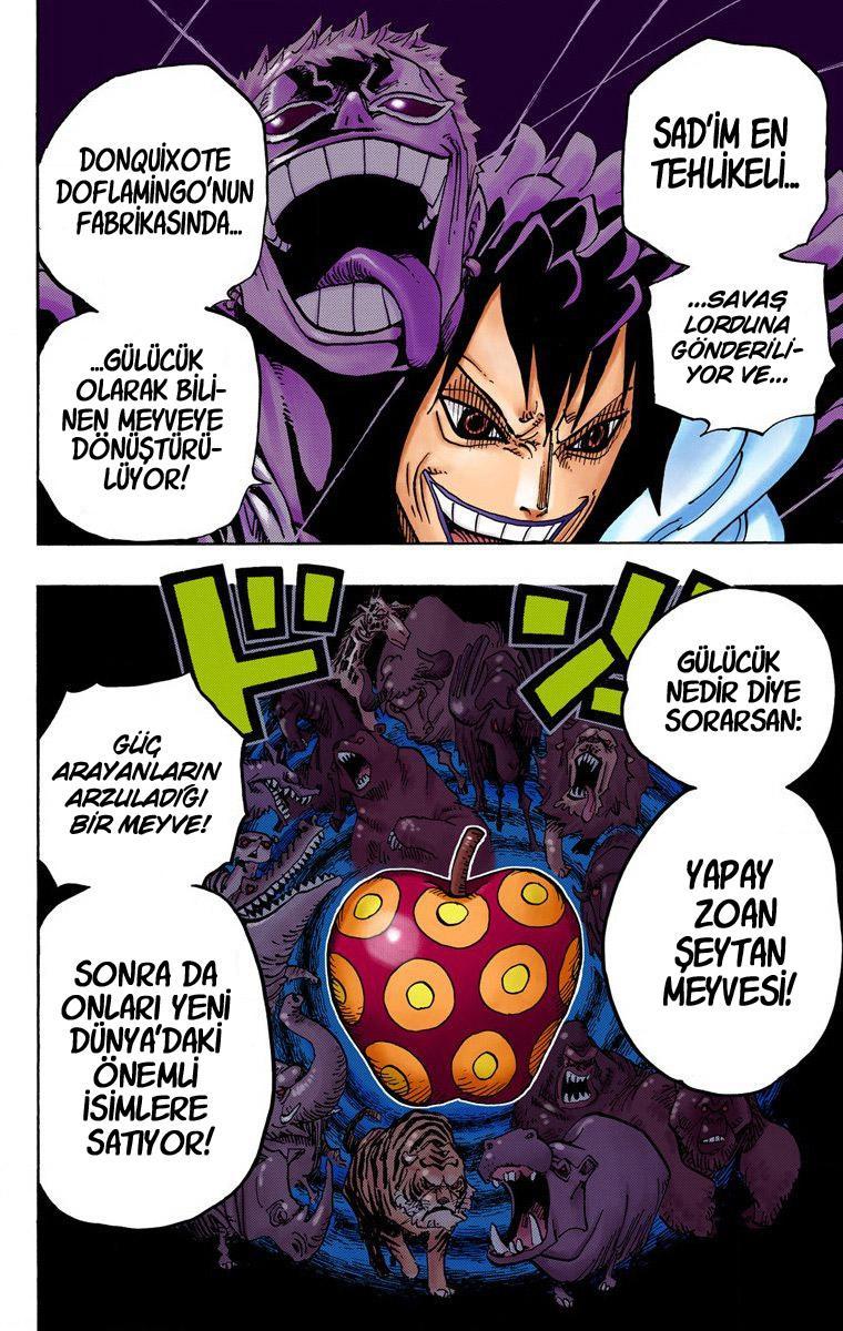 One Piece [Renkli] mangasının 689 bölümünün 16. sayfasını okuyorsunuz.