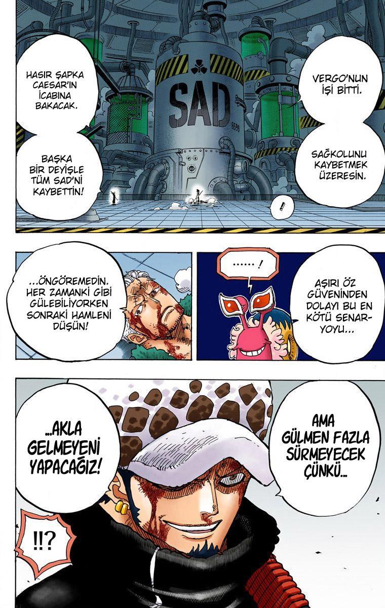 One Piece [Renkli] mangasının 690 bölümünün 15. sayfasını okuyorsunuz.