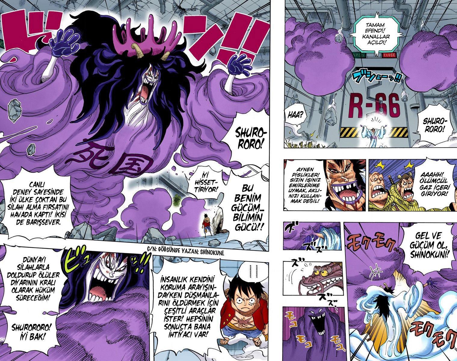 One Piece [Renkli] mangasının 691 bölümünün 12. sayfasını okuyorsunuz.