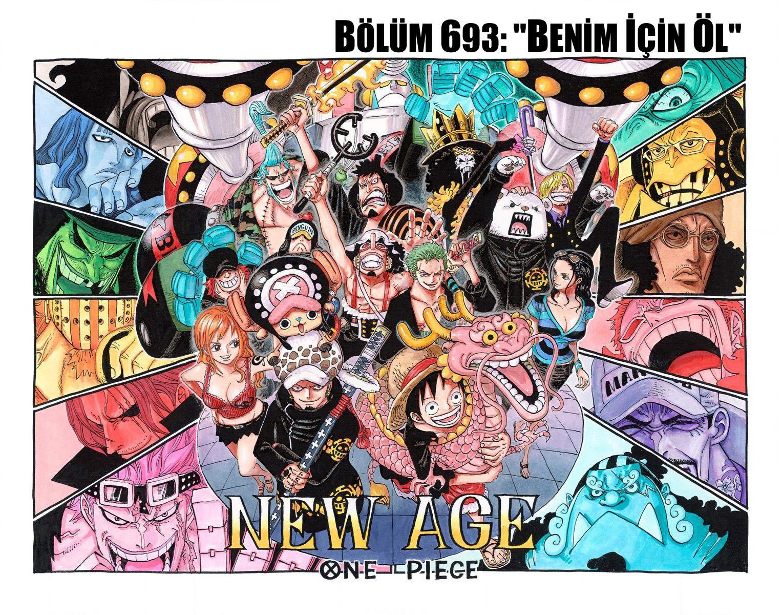One Piece [Renkli] mangasının 693 bölümünün 2. sayfasını okuyorsunuz.