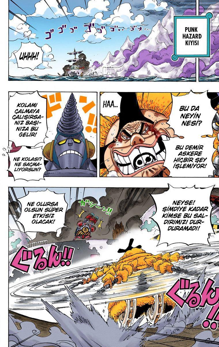 One Piece [Renkli] mangasının 695 bölümünün 3. sayfasını okuyorsunuz.