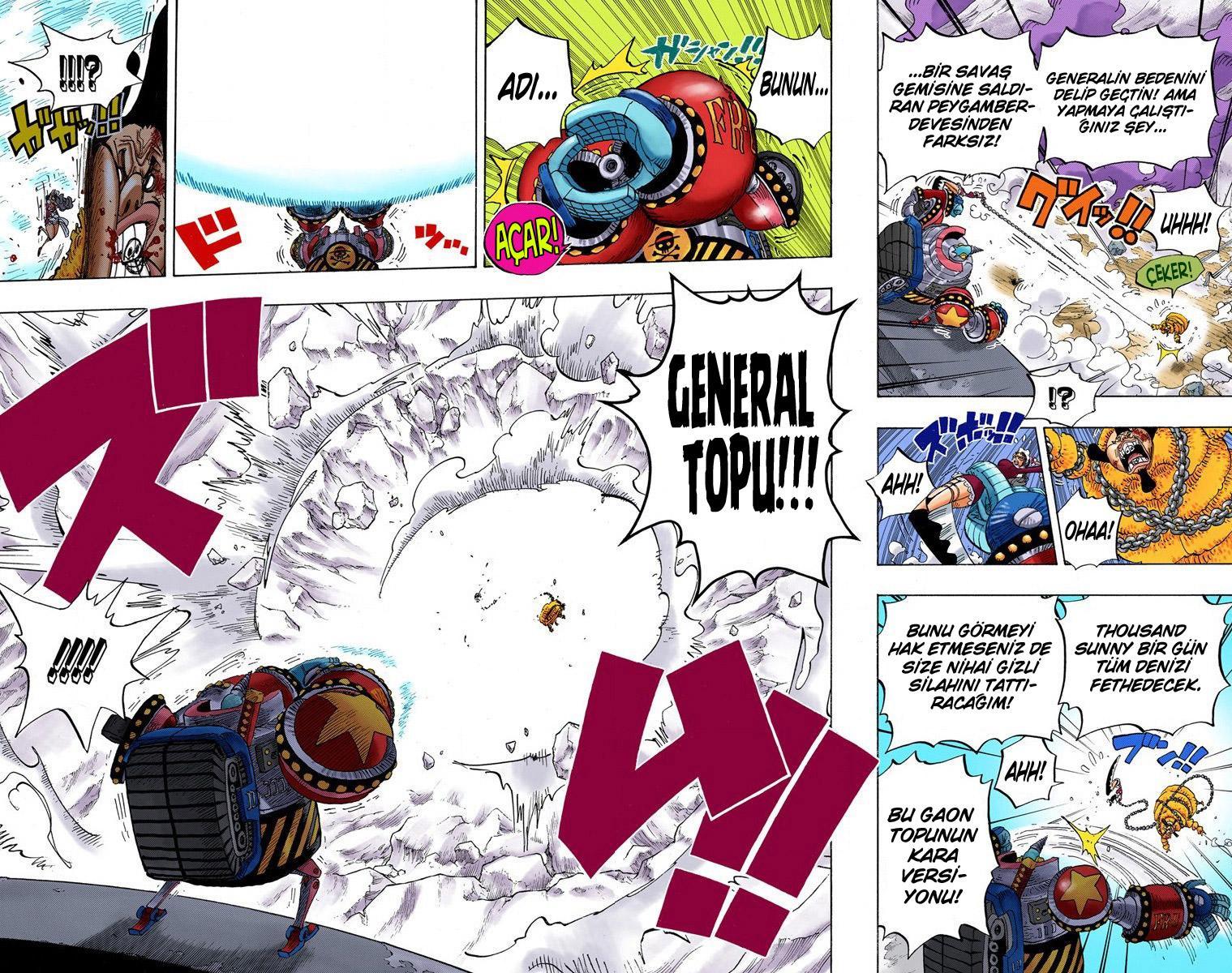 One Piece [Renkli] mangasının 695 bölümünün 5. sayfasını okuyorsunuz.