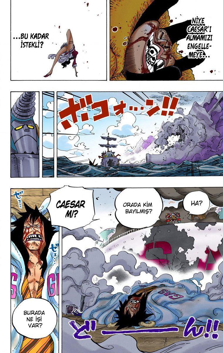 One Piece [Renkli] mangasının 695 bölümünün 6. sayfasını okuyorsunuz.