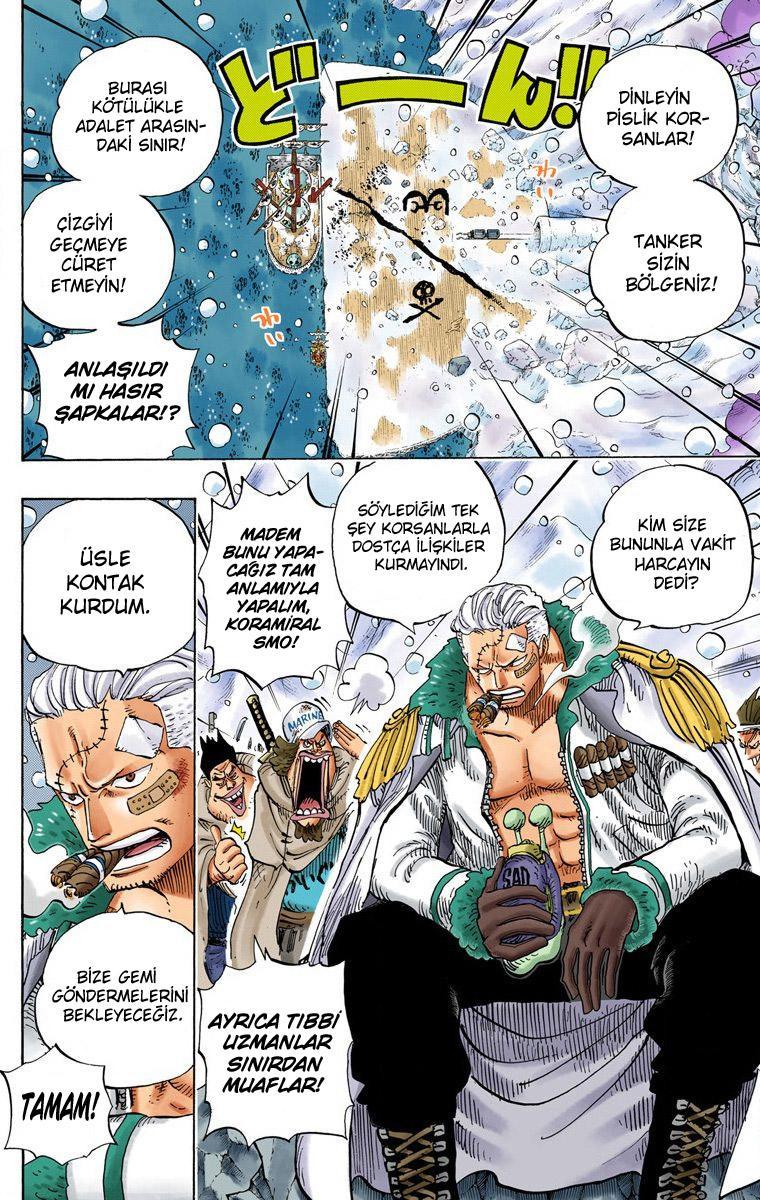 One Piece [Renkli] mangasının 696 bölümünün 3. sayfasını okuyorsunuz.