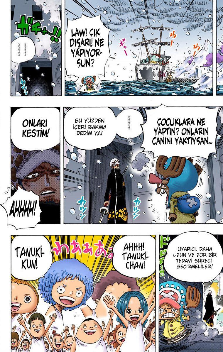 One Piece [Renkli] mangasının 696 bölümünün 9. sayfasını okuyorsunuz.