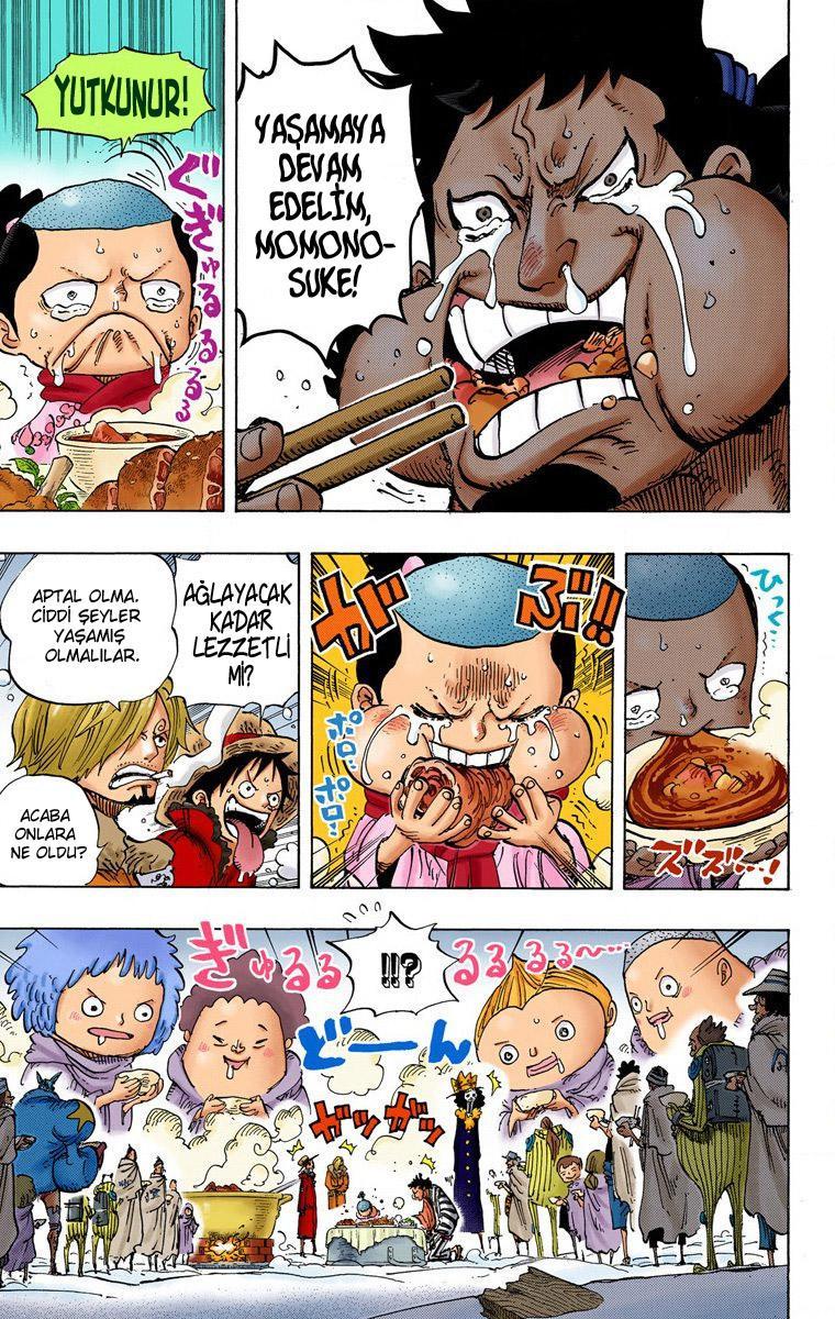 One Piece [Renkli] mangasının 696 bölümünün 16. sayfasını okuyorsunuz.