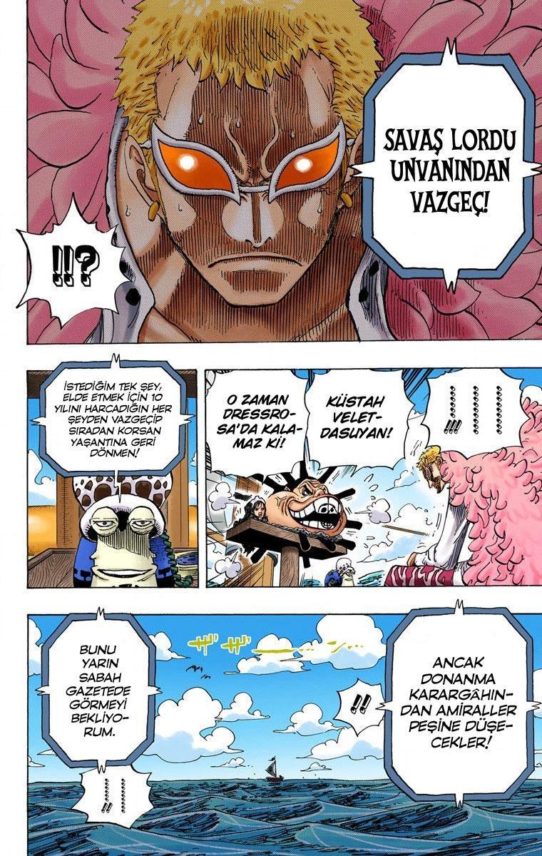 One Piece [Renkli] mangasının 697 bölümünün 19. sayfasını okuyorsunuz.