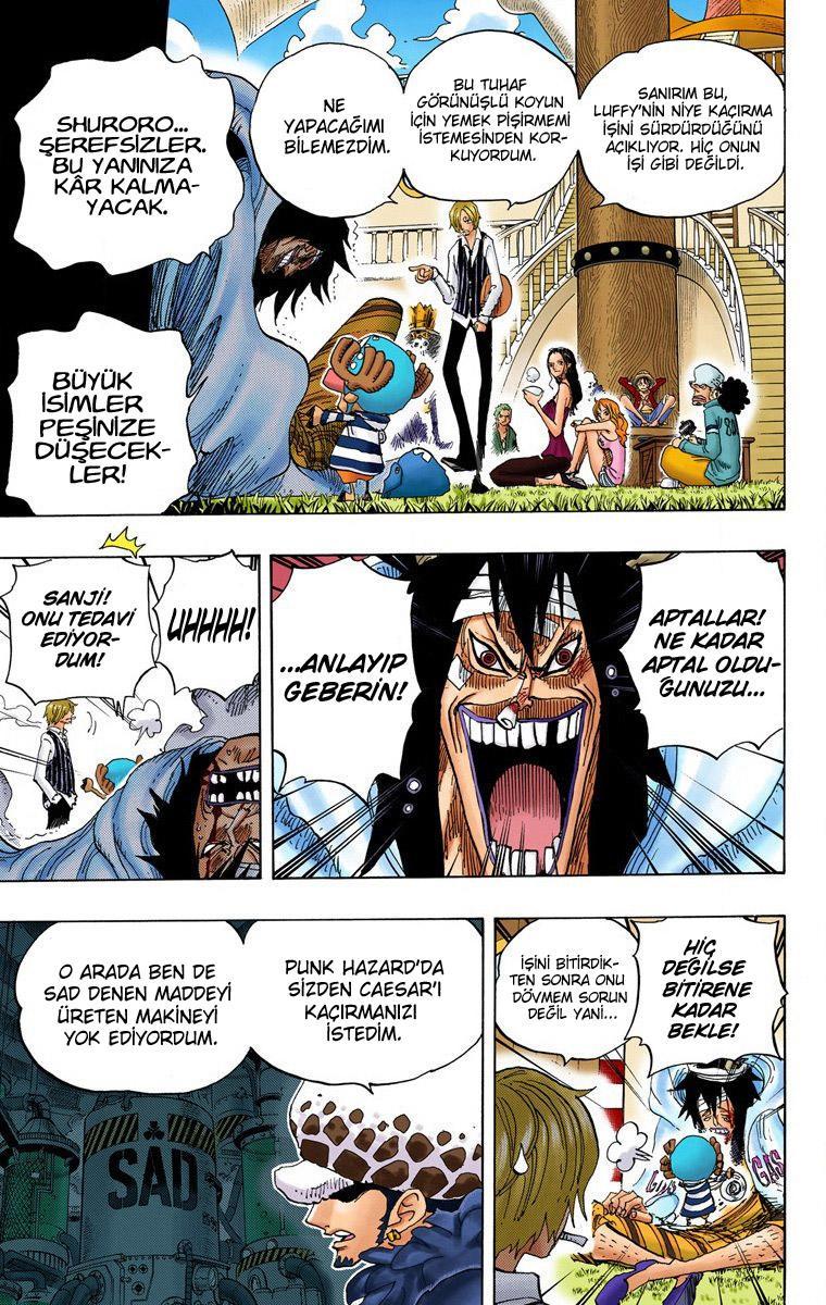 One Piece [Renkli] mangasının 698 bölümünün 14. sayfasını okuyorsunuz.