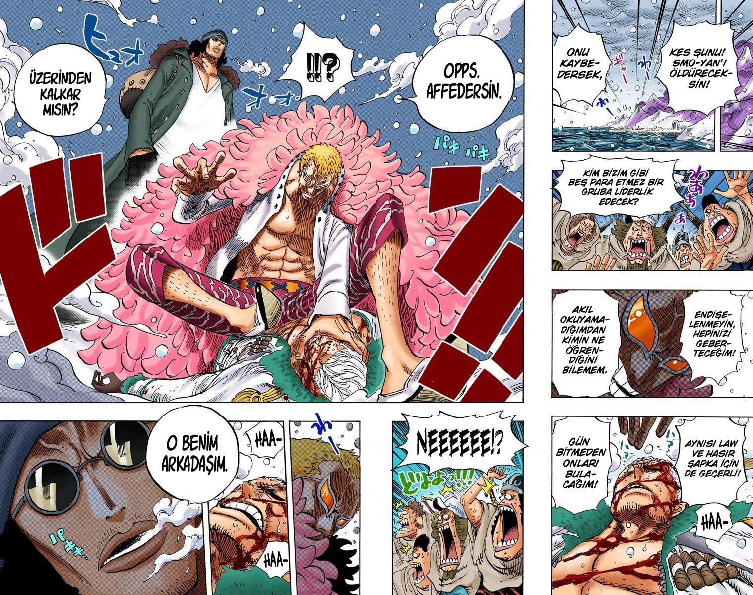 One Piece [Renkli] mangasının 698 bölümünün 19. sayfasını okuyorsunuz.