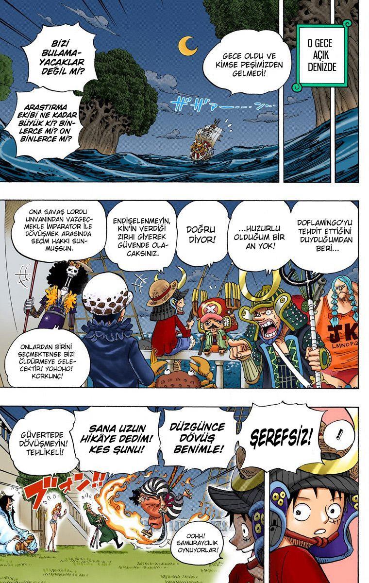 One Piece [Renkli] mangasının 699 bölümünün 11. sayfasını okuyorsunuz.