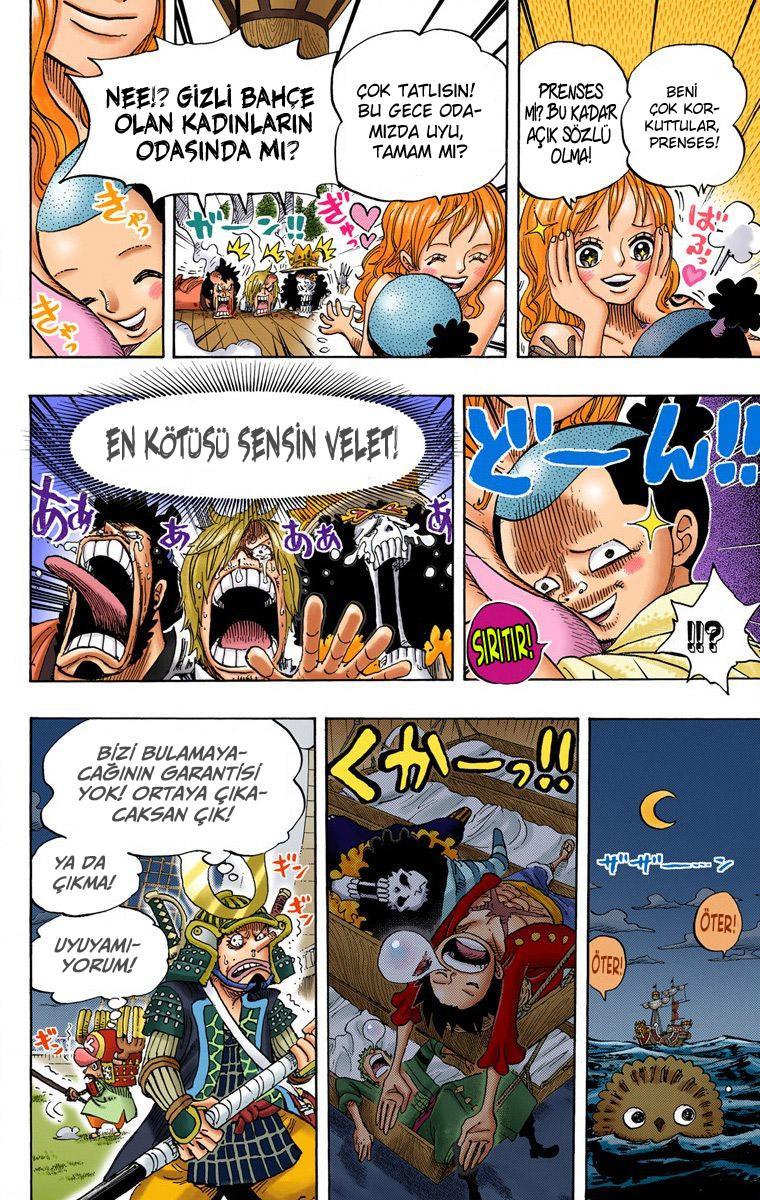 One Piece [Renkli] mangasının 699 bölümünün 14. sayfasını okuyorsunuz.