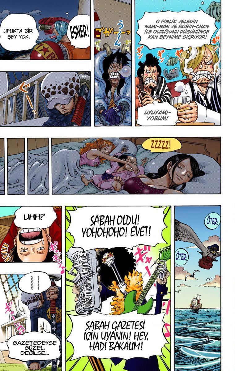 One Piece [Renkli] mangasının 699 bölümünün 15. sayfasını okuyorsunuz.