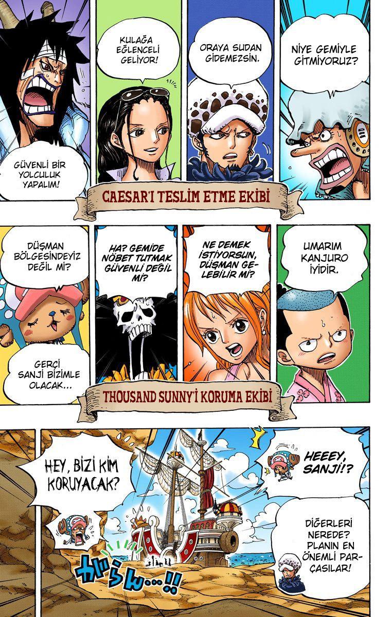 One Piece [Renkli] mangasının 701 bölümünün 8. sayfasını okuyorsunuz.