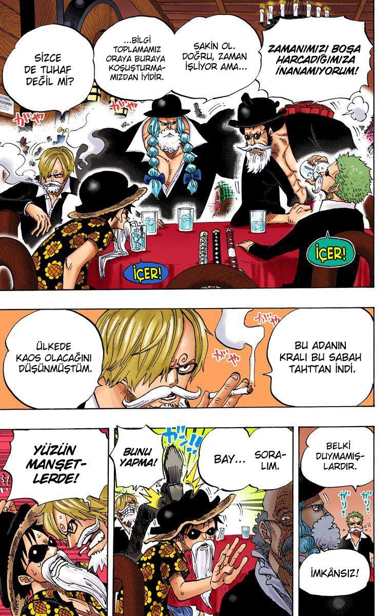 One Piece [Renkli] mangasının 701 bölümünün 14. sayfasını okuyorsunuz.