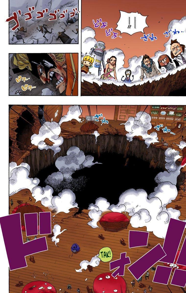 One Piece [Renkli] mangasının 702 bölümünün 3. sayfasını okuyorsunuz.