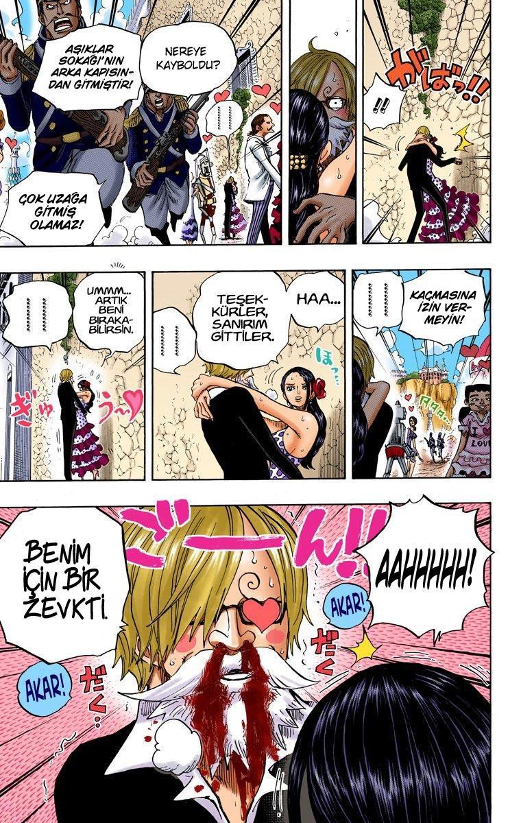 One Piece [Renkli] mangasının 703 bölümünün 9. sayfasını okuyorsunuz.