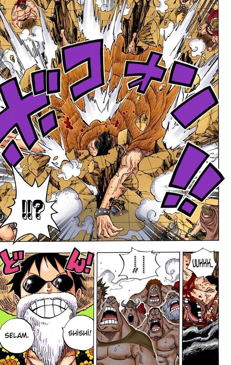 One Piece [Renkli] mangasının 703 bölümünün 19. sayfasını okuyorsunuz.